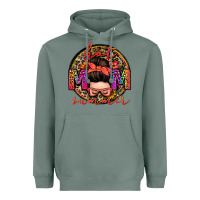 Sage hot mom summer messy bun Heavyweight Hoodie - Zillion Design Studio