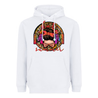 White hot mom summer messy bun Heavyweight Hoodie - Zillion Design Studio