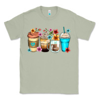 Matcha flowers with coffee Classic Tee - Zillion Design Studio
