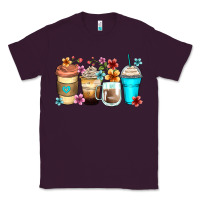 Plum flowers with coffee Classic Tee - Zillion Design Studio