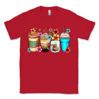 Red flowers with coffee Classic Tee - Zillion Design Studio