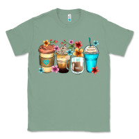 Sage flowers with coffee Classic Tee - Zillion Design Studio