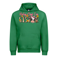 Emerald holy cow i'm sister Urban Hoodie - MaliasSmallBusiness