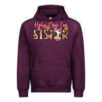 Mauve Wine holy cow i'm sister Urban Hoodie - MaliasSmallBusiness