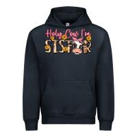 Navy holy cow i'm sister Urban Hoodie - MaliasSmallBusiness