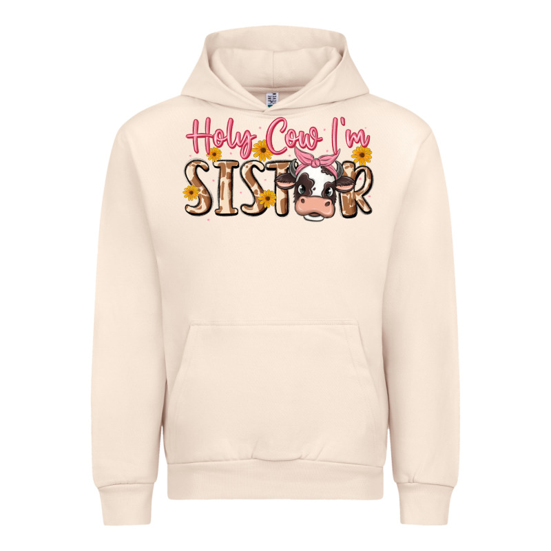 Holy Cow I'm Sister Urban Hoodie by MaliasSmallBusiness | Teevron