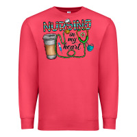 Cardinal nursing İn my heart Premium Sweatshirt - CowhideDigitalArt