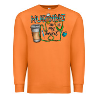 Carrot nursing İn my heart Premium Sweatshirt - CowhideDigitalArt