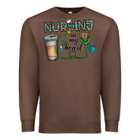 Chestnut nursing İn my heart Premium Sweatshirt - CowhideDigitalArt