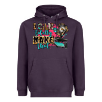 Plum i can totally make that Heavyweight Hoodie - Zillion Design Studio