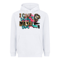 White i can totally make that Heavyweight Hoodie - Zillion Design Studio