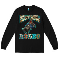 Black western rodeo bullfighter Long Sleeve Tee - BarkalooDesign