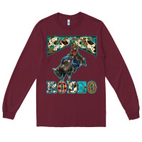 Burgundy western rodeo bullfighter Long Sleeve Tee - BarkalooDesign