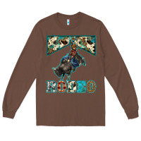 Chestnut western rodeo bullfighter Long Sleeve Tee - BarkalooDesign