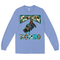 Colony Blue western rodeo bullfighter Long Sleeve Tee - BarkalooDesign