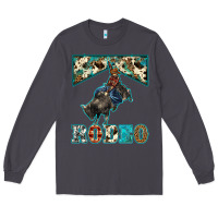 Smoke western rodeo bullfighter Long Sleeve Tee - BarkalooDesign