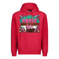 Cardinal western nurse life needle Premium Hoodie - BarkalooDesign