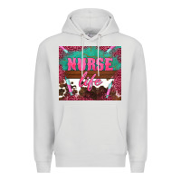 Dove Grey western nurse life needle Premium Hoodie - BarkalooDesign