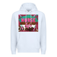 White western nurse life needle Premium Hoodie - BarkalooDesign