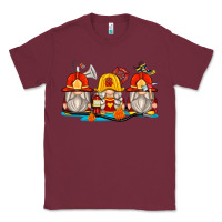 Burgundy firefighter gnomes Classic Tee - Zillion Design Studio