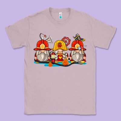 Classic Tee firefighter gnomes