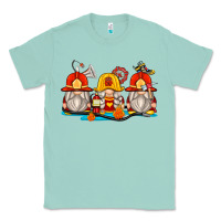 Seafoam firefighter gnomes Classic Tee - Zillion Design Studio