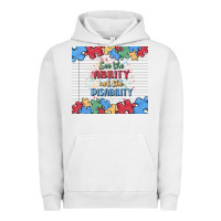 Pigment Lunar Rock see the ability not the disability Urban Hoodie - MaliasSmallBusiness