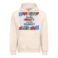 Sandshell see the ability not the disability Urban Hoodie - MaliasSmallBusiness