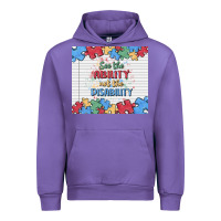 Tulip see the ability not the disability Urban Hoodie - MaliasSmallBusiness