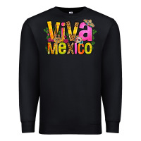 Black viva mexico long live mexico Premium Sweatshirt - FaDigitalArtStudio