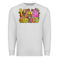 Dove Grey viva mexico long live mexico Premium Sweatshirt - FaDigitalArtStudio