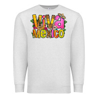 Oatmeal Heather viva mexico long live mexico Premium Sweatshirt - FaDigitalArtStudio