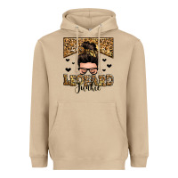 Mushroom leopard junkie messy bun Heavyweight Hoodie - Zillion Design Studio