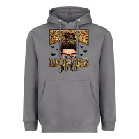 Storm leopard junkie messy bun Heavyweight Hoodie - Zillion Design Studio
