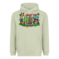Matcha living on lake time Heavyweight Hoodie - Zillion Design Studio