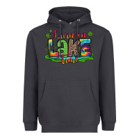Smoke living on lake time Heavyweight Hoodie - Zillion Design Studio