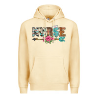Pina Colada western nurse arrow floral Premium Hoodie - BarkalooDesign