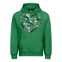 Emerald nurse Urban Hoodie - MaliasSmallBusiness