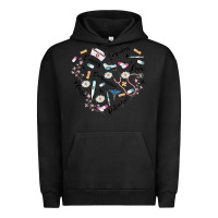 Pigment Black nurse Urban Hoodie - MaliasSmallBusiness