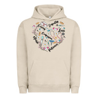 Pigment French Oak nurse Urban Hoodie - MaliasSmallBusiness