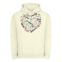 Pigment Pistachio nurse Urban Hoodie - MaliasSmallBusiness