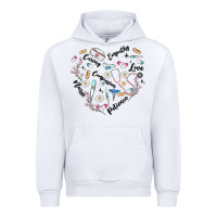 White nurse Urban Hoodie - MaliasSmallBusiness