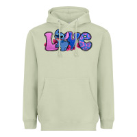 Matcha love stitch Heavyweight Hoodie - Zillion Design Studio