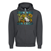 Smoke grow wild sun child tbw Zipper Hoodie - texasbilliewilder