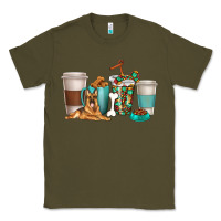Army Green german shepherd dog coffee cups Classic Tee - texasbilliewilder