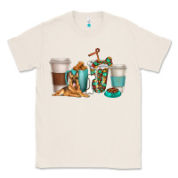 Natural german shepherd dog coffee cups Classic Tee - texasbilliewilder