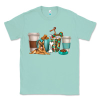 Seafoam german shepherd dog coffee cups Classic Tee - texasbilliewilder