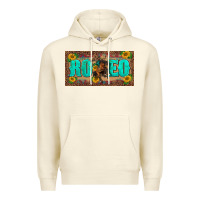 Sandshell western rodeo horse leopard aztek sunflower license plate template Premium Hoodie - BarkalooDesign