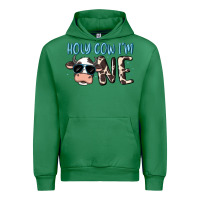 Emerald holy cow i'm one Urban Hoodie - MaliasSmallBusiness
