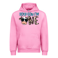 Fuchsia Pink holy cow i'm one Urban Hoodie - MaliasSmallBusiness